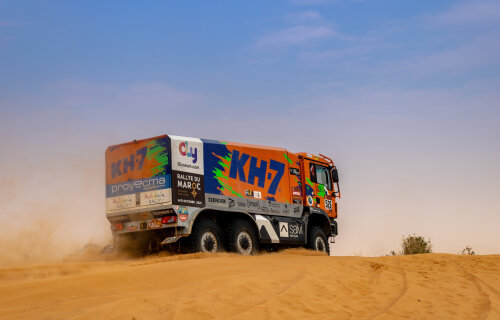 2023 Dakar Rally – Rally Truck Ran on Hydrogen Power